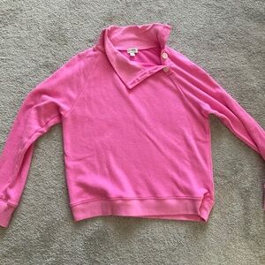Pink J.Crew sweatshirt